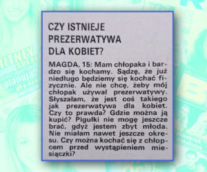 Problemy nastolatków sprzed ponad 25 lat