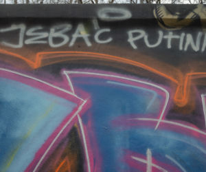 Wojna na Ukrainie. Niezwykłe murale w Warszawie