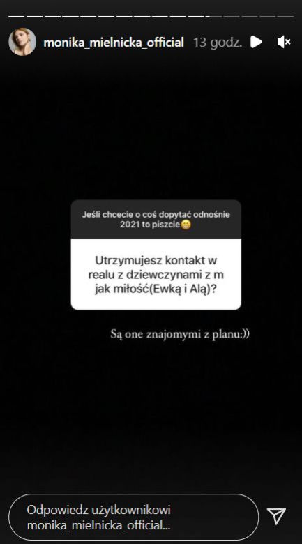 M jak miłość. Monika Mielnicka (Lilka) na Instagramie
