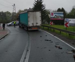 Wypadek między Wieliczką a Niepołomicami, nie żyje jedna osoba