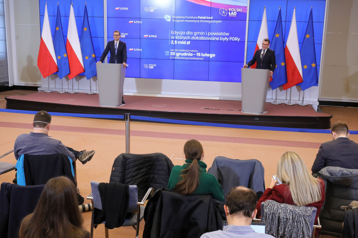 Premier Mateusz Morawiecki przedstawia Program Inwestycji Strategicznych „Polski Ład”