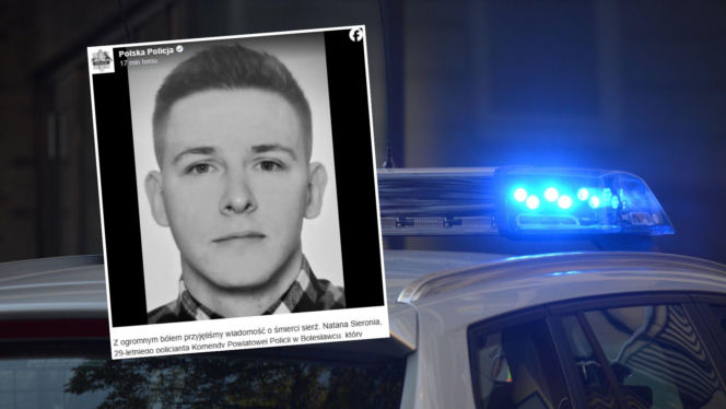 Zmarł 29-letni policjant postrzelony w Kraśniku Górnym. Odszedł, pełniąc służbę do końca