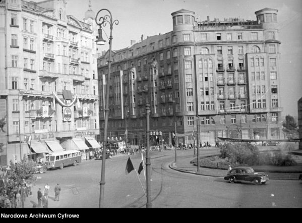 Kamienica Jana Łaskiego, Warszawa, zdjęcie archiwalne