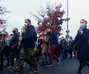 Protest kobiet w Szczecinie - 01.11.2020