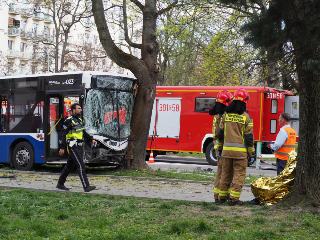 Kraków. Wypadek na os. Zgody