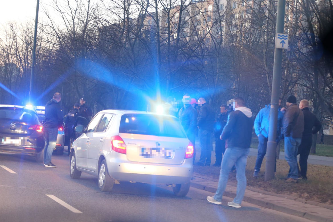 Zatrzymanie na Ostrobramskiej