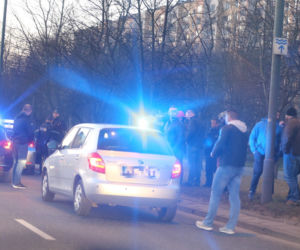 Zatrzymanie na Ostrobramskiej