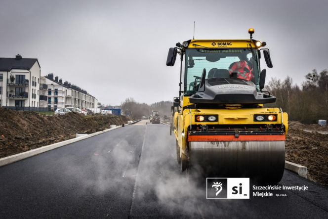 Pierwszy asfalt na Trasie Północnej