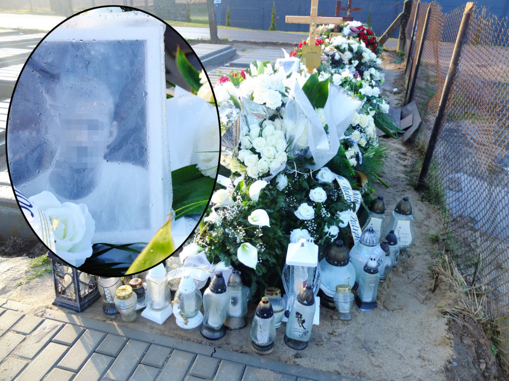 Grób 18-letniego Patryka. Kierował audi, które roztrzaskało się w Lublinie. Zginęło 3 nastolatków