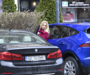 Barbara Kurdej-Szatan i jej Jaguar