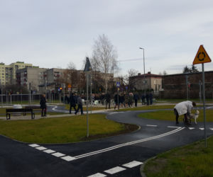 Miasteczko ruchu drogowego w Sosnowcu