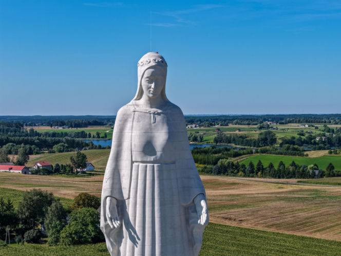 Poświęcenie pomnika Matki Boskiej w Konotopiu