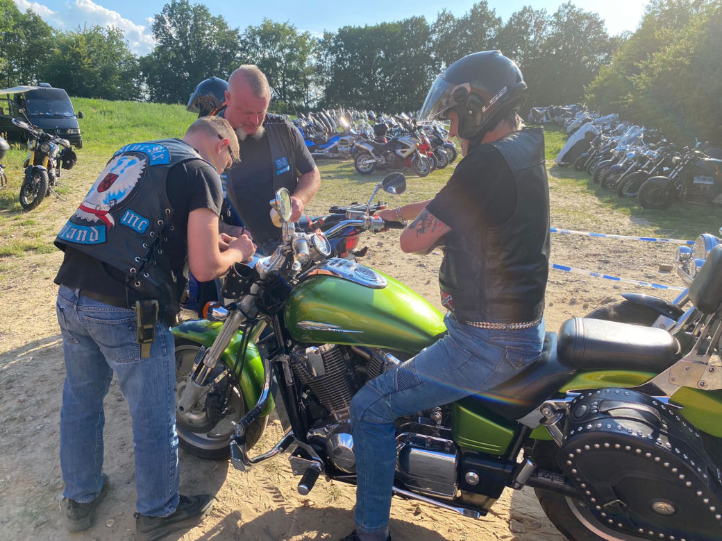 Tak bawili się fani motoryzacji podczas XXVII Festiwal Rock Blues i Motocykle w Łagowie