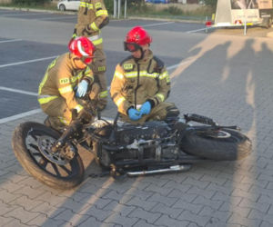 Śmiertelny wypadek motocyklisty