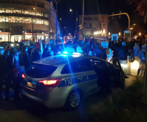 Protesty kobiet w Olsztynie
