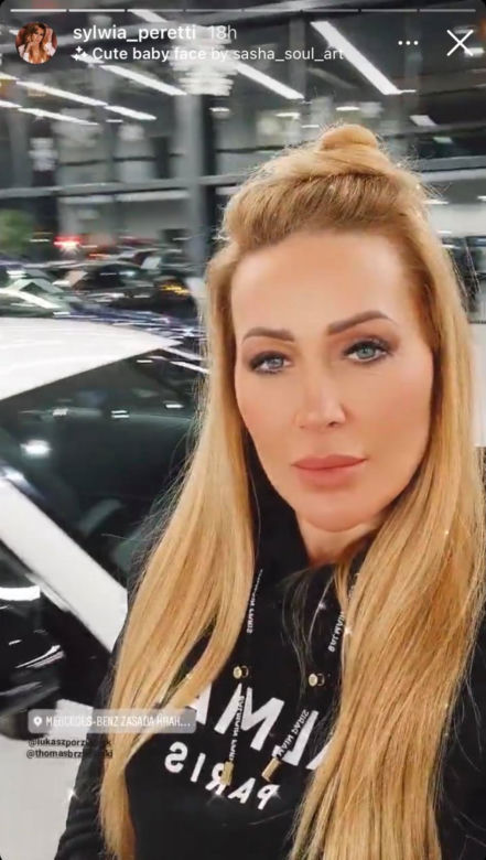 Sylwia Peretti odebrała z salonu luksusowego elektryka