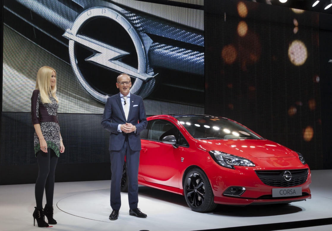 Claudia Schiffer, Opel Corsa