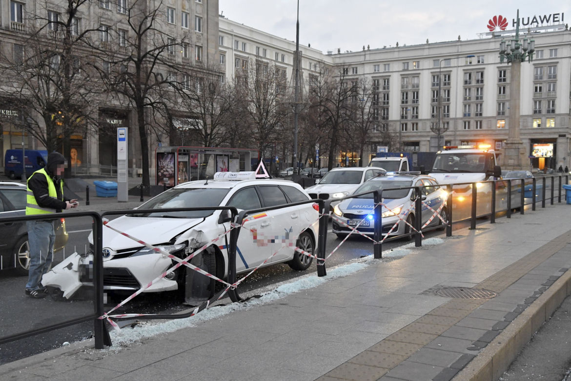 Wypadek na MDM-ie