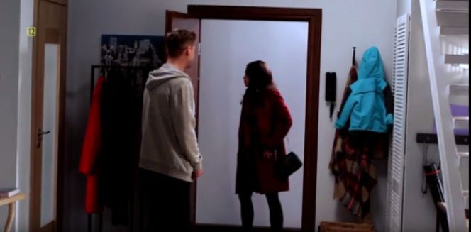 M jak miłość, Aneta (Ilona Lewandowska), Marcin (Mikołaj Roznerski)