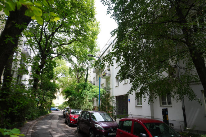 Uliczka Glogera obecnie. Lato 2026