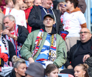 Zdjęcia kibiców i zawodników z derbów Górnego Śląska