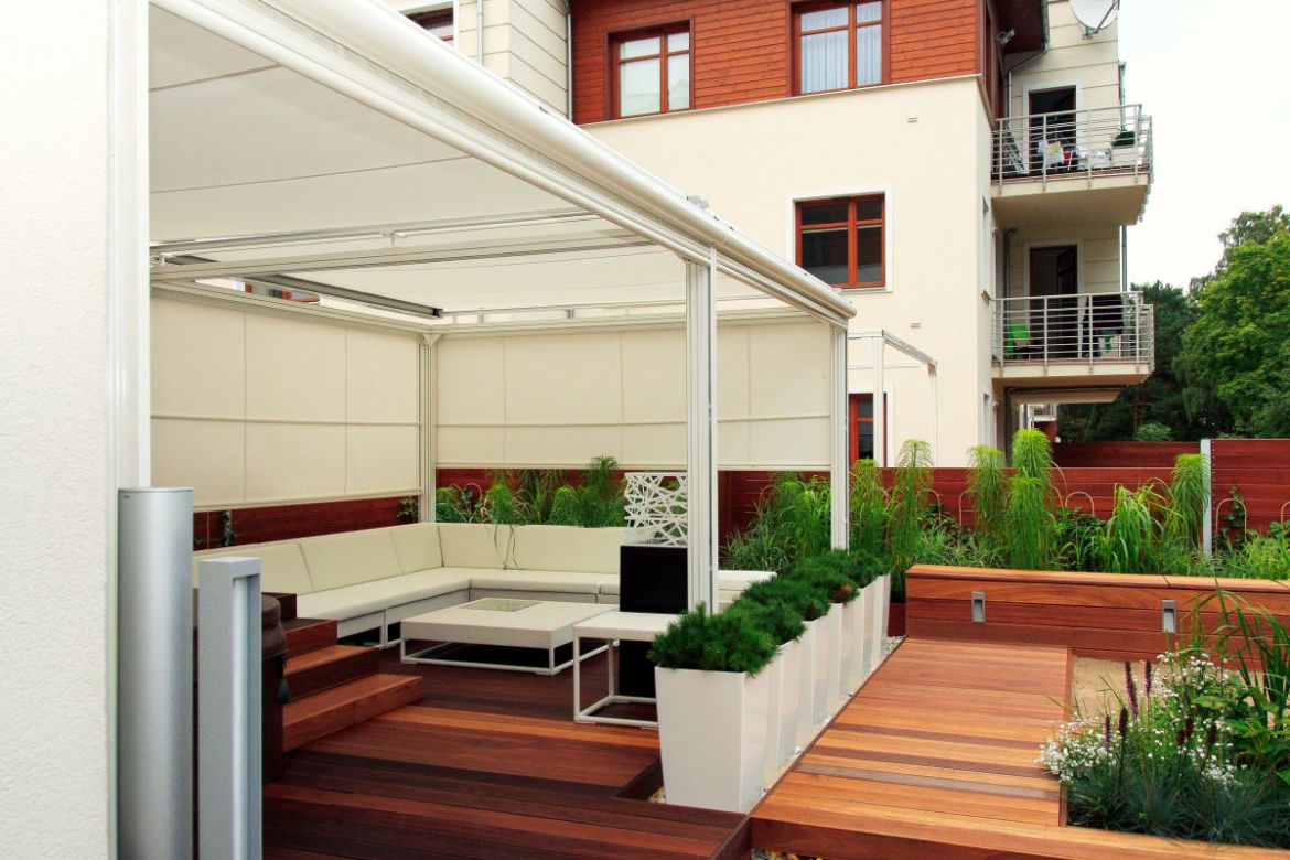 Pergola tarasowa