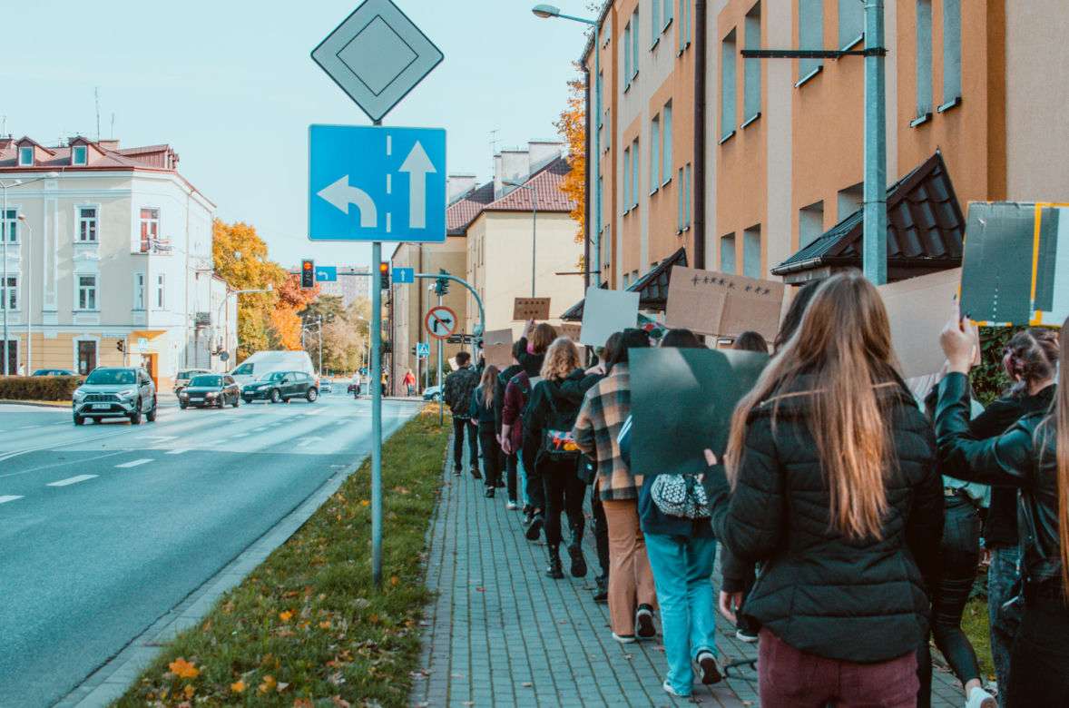 Młodzież z Tarnowa wyszła na ulice