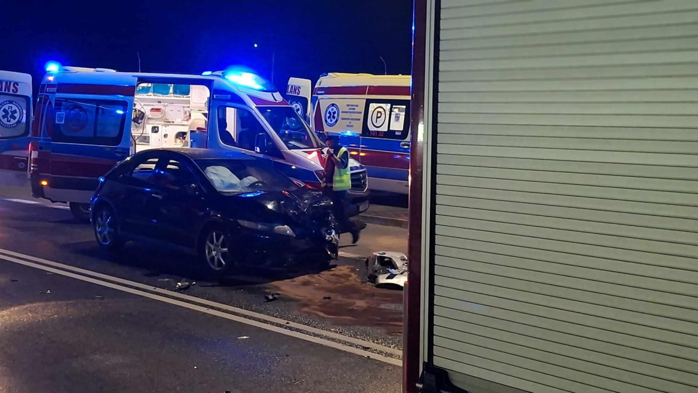 29.07.25 Starachowice. Wypadek na wiadukcie