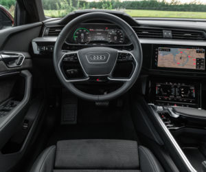 Wnętrze Audi e-tron Sportback 55 quattro S line