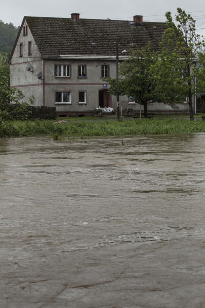 Powódź w Czechach zagraża mieszkańcom Marciszowa.