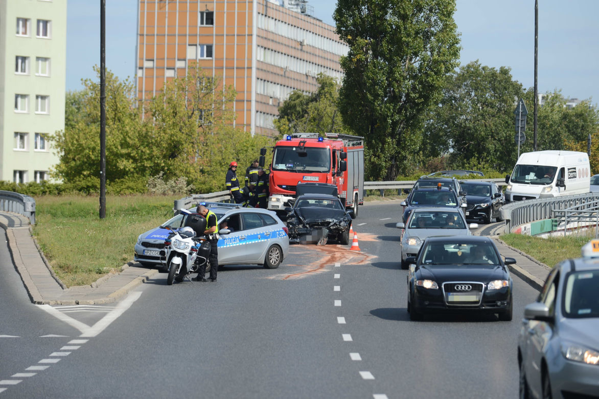 Wypadek na Ostrobramskiej