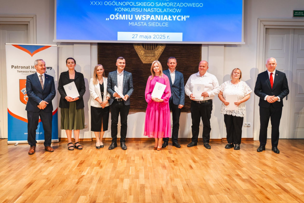 Młodzi działacze społeczni docenieni przez miasto Siedlce 