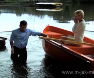 M jak miłość. Marek Mostowiak (Kacper Kuszewski), Hanka (Małgorzata Kożuchowska)