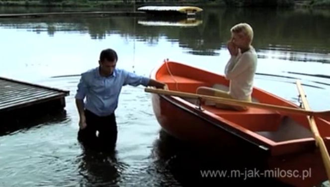 M jak miłość. Marek Mostowiak (Kacper Kuszewski), Hanka (Małgorzata Kożuchowska)