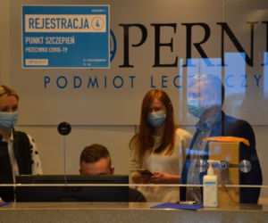 Punkt szczepień w Amber Expo w Gdańsku uruchomiono 25.01.2021