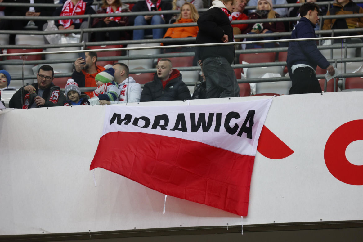 Kibice na meczu Polska - Estonia. Zdjęcia z trybun [21.03.2024]