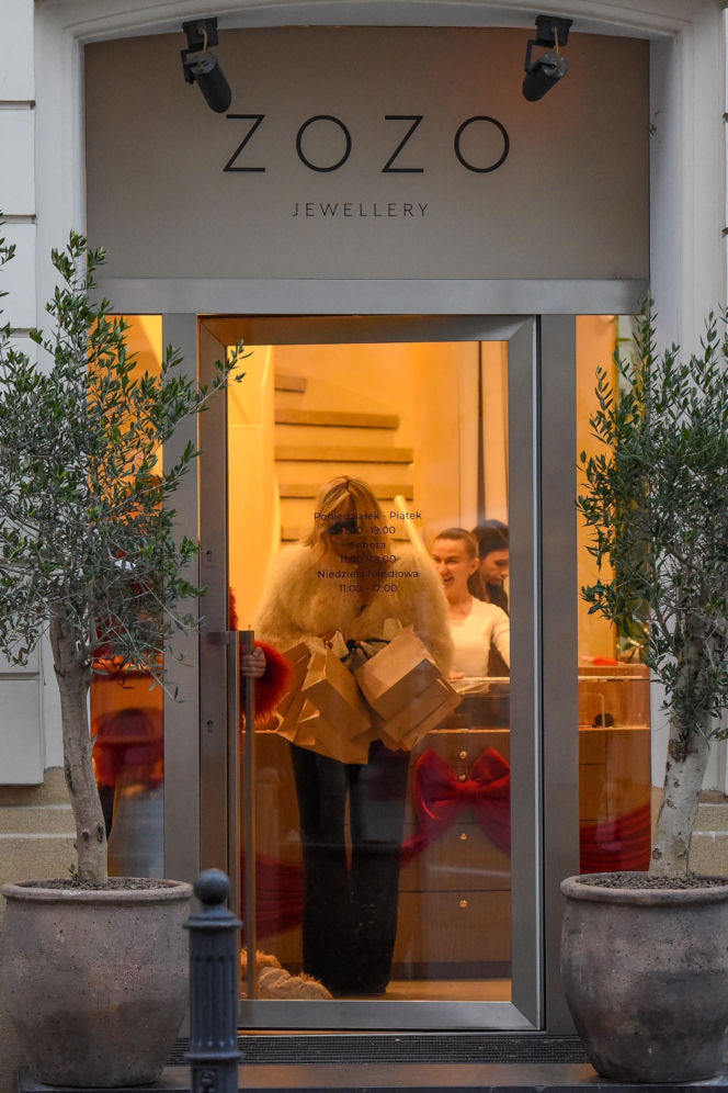 Agata Młynarska na zakupach u jubilera