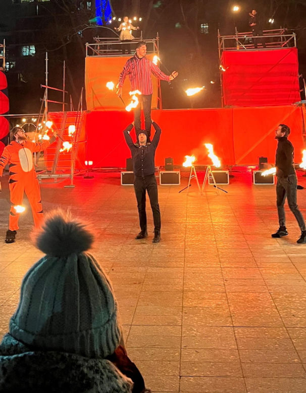 Lublin żegna się z tytułem Europejskiej Stolicy Młodzieży. Na pożegnanie efektowny fire show