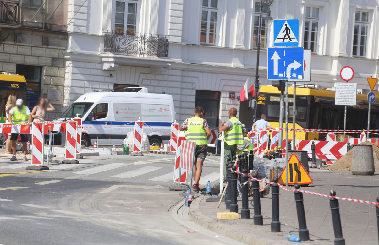 Jak wyglądają okolice ronda de Gaulle'a?