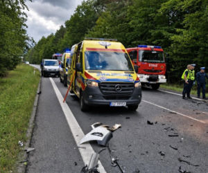 Czołowe zderzenie na Podkarpaciu. Dwie osoby zginęły! [ZDJĘCIA]