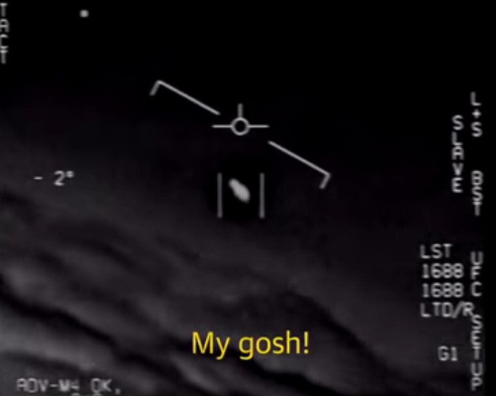 UFO na trzech filmach! Pentagon potwierdza