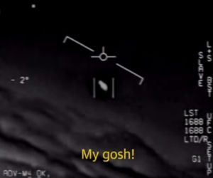 UFO na trzech filmach! Pentagon potwierdza