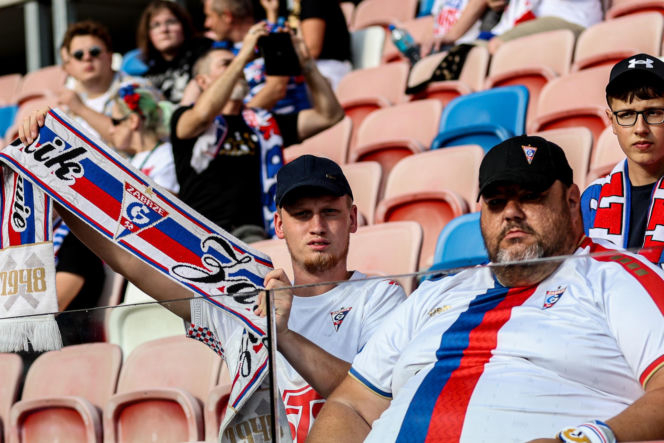 Górnik Zabrze - GKS Katowice: Zdjęcia kibiców i zawodników z meczu 6. kolejki PKO BP Ekstraklasy