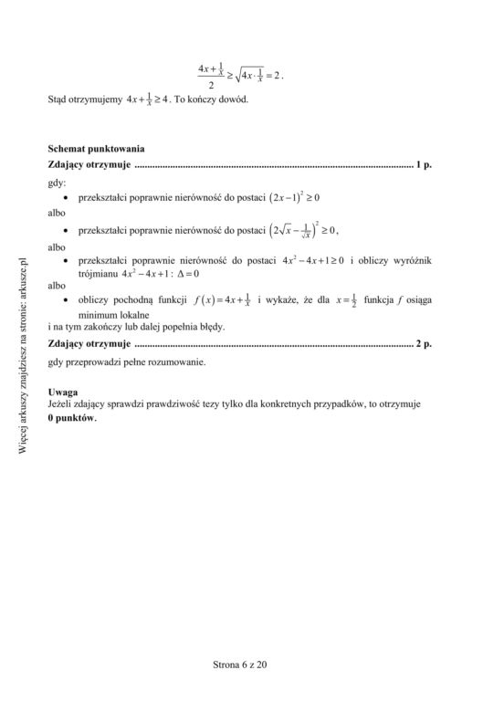 Matura próbna 2020 matematyka. Mamy odpowiedzi! Sprawdź, jak Ci poszło