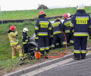 Dostawcze auta zostały zmasakrowane w wypadku