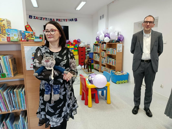 Otwarcie biblioteki dzieci i młodzieży