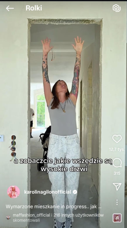 Karolina Gilon odebrała klucze do mieszkania. Pokazała, jak będzie wyglądał jej nowy dom