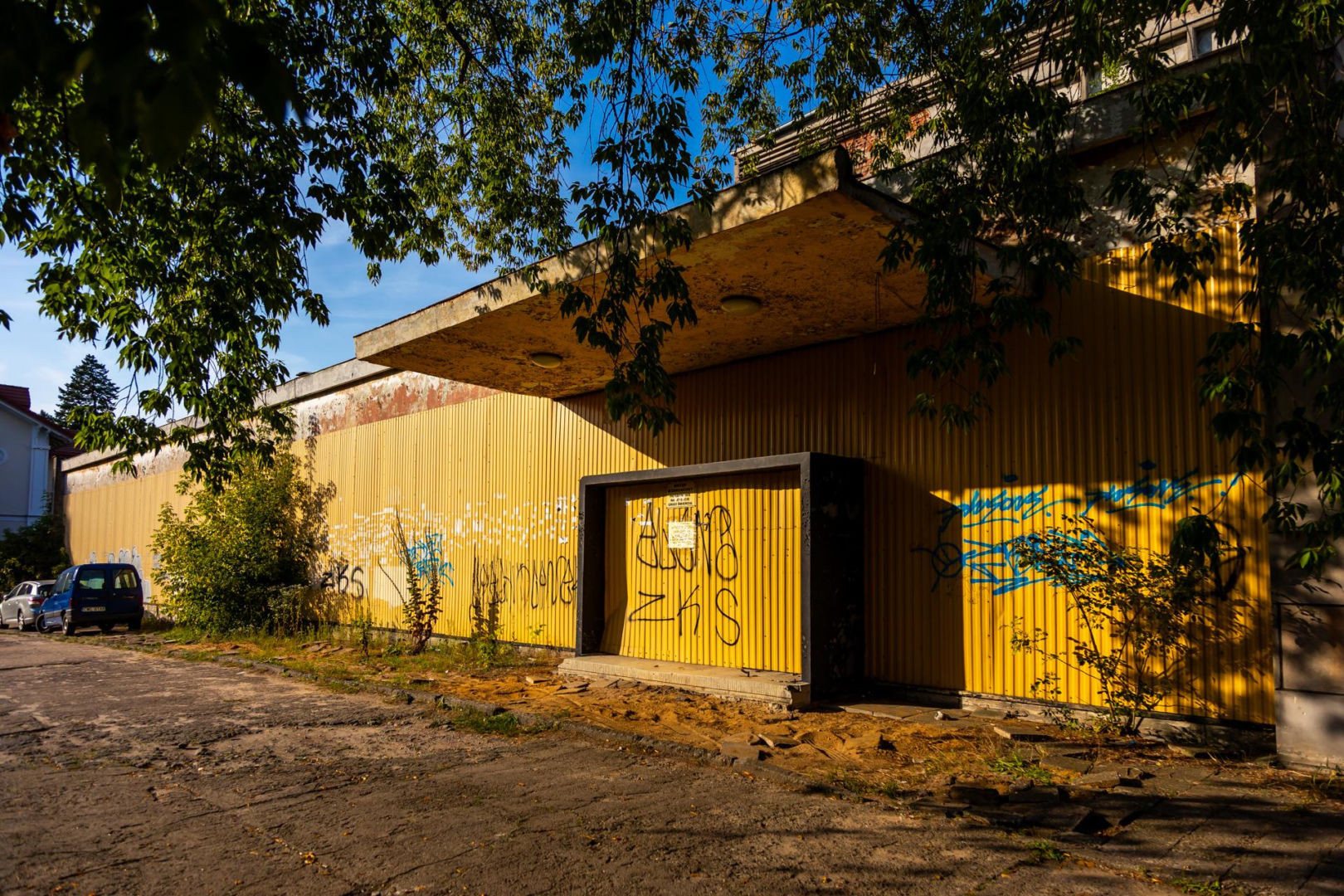 Opuszczone sanatorium wojskowe Wiarus w Ciechocinku
