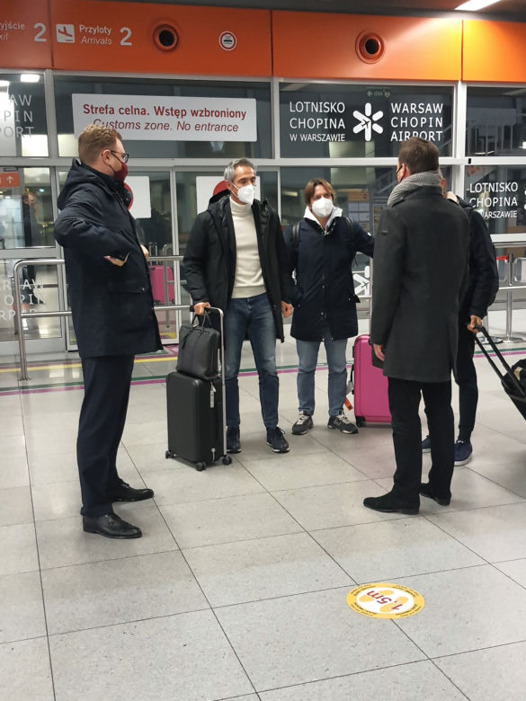 Paulo Sousa w Warszawie