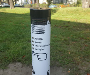 plenerowa biblioteczka w Gliwicach